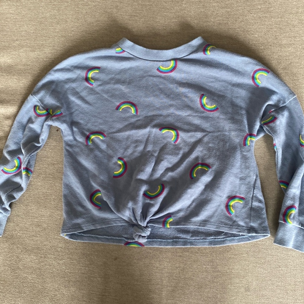Super comfortable, rainbow, long sleeve shirt, size small